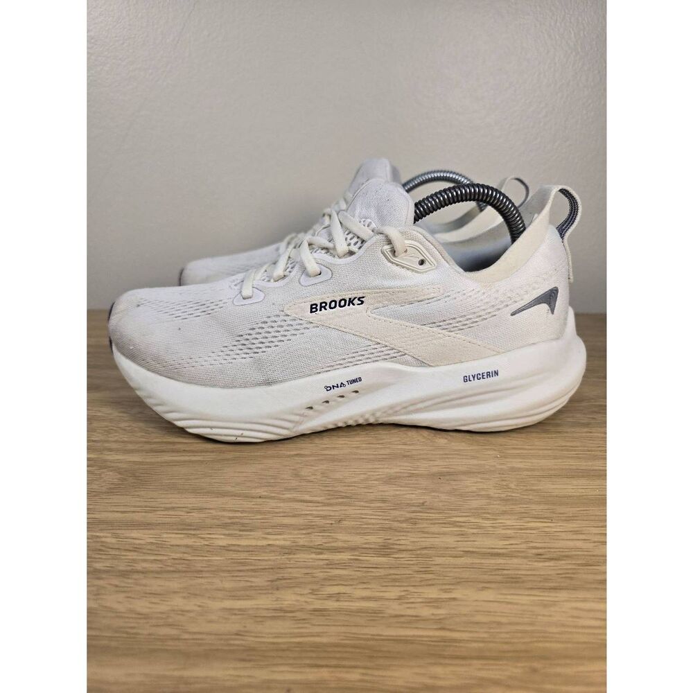 Brooks Glycerin GTS 22 Women's Running Shoes Size 9.5 White Black